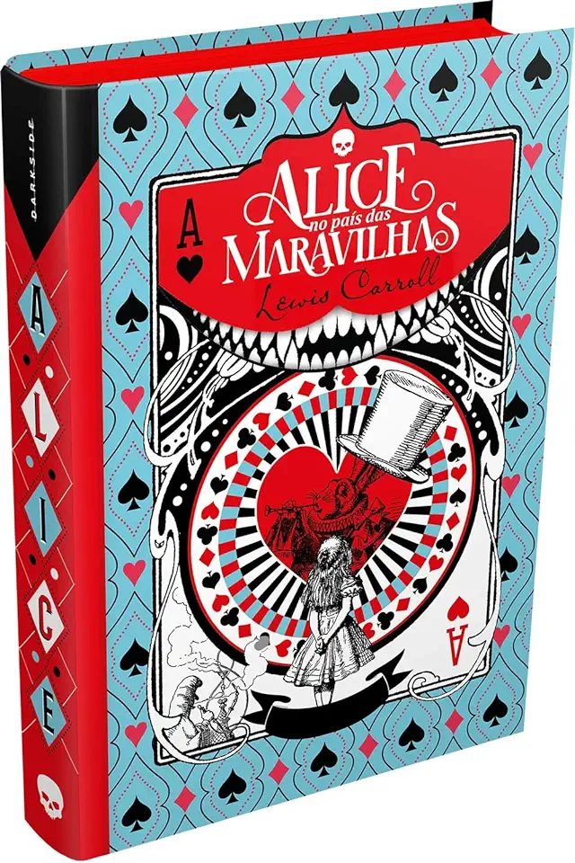 Capa do Livro Alice no País das Maravilhas - Lewis Carroll