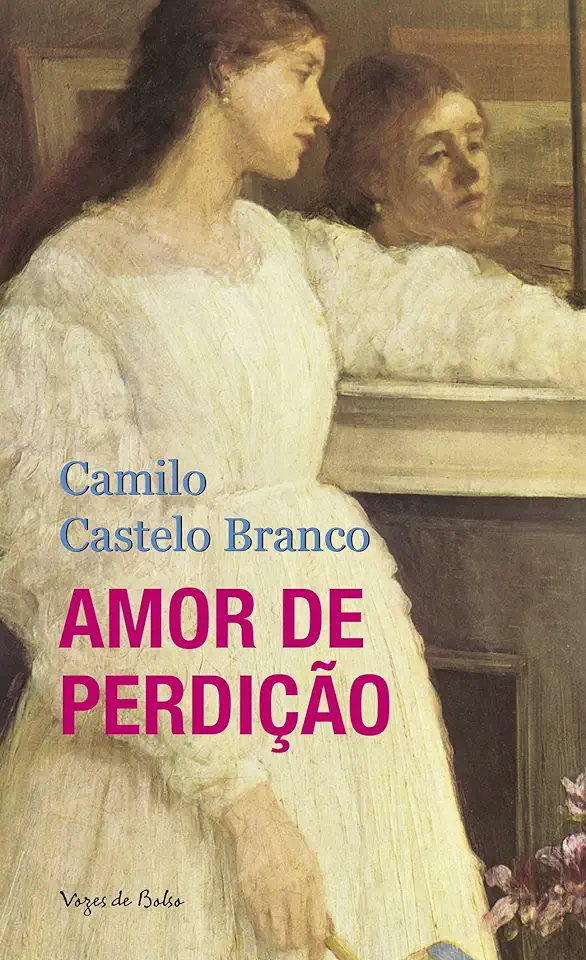 Capa do Livro Amor de Perdição - Branco, Camilo Castelo