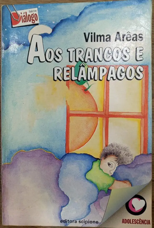 Capa do Livro Aos Trancos e Relâmpagos - Vilma Arêas