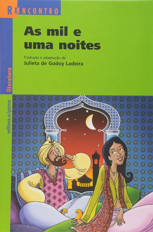 Capa do Livro As Mil e uma Noites - Julieta de Godoy Ladeira