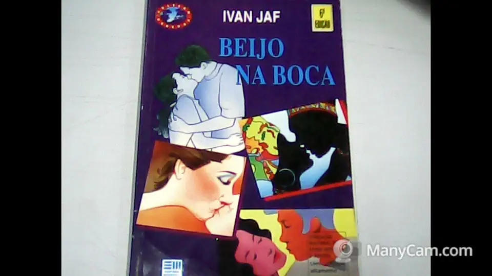 Capa do Livro Beijo na Boca - Ivan Jaf