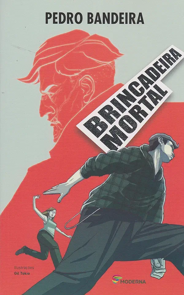 Capa do Livro Brincadeira Mortal - Pedro Bandeira