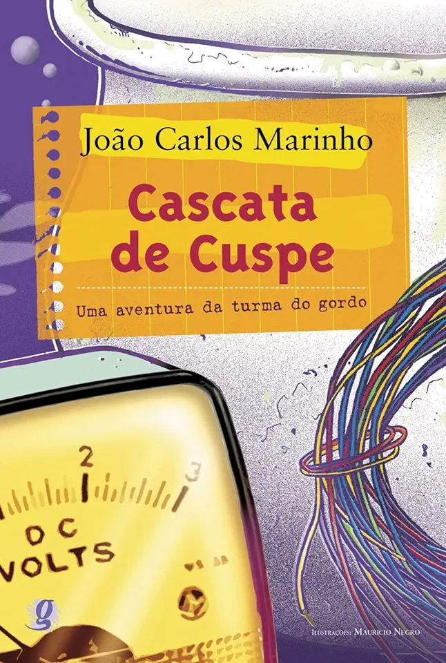 Capa do Livro Cascata de Cuspe - João Carlos Marinho