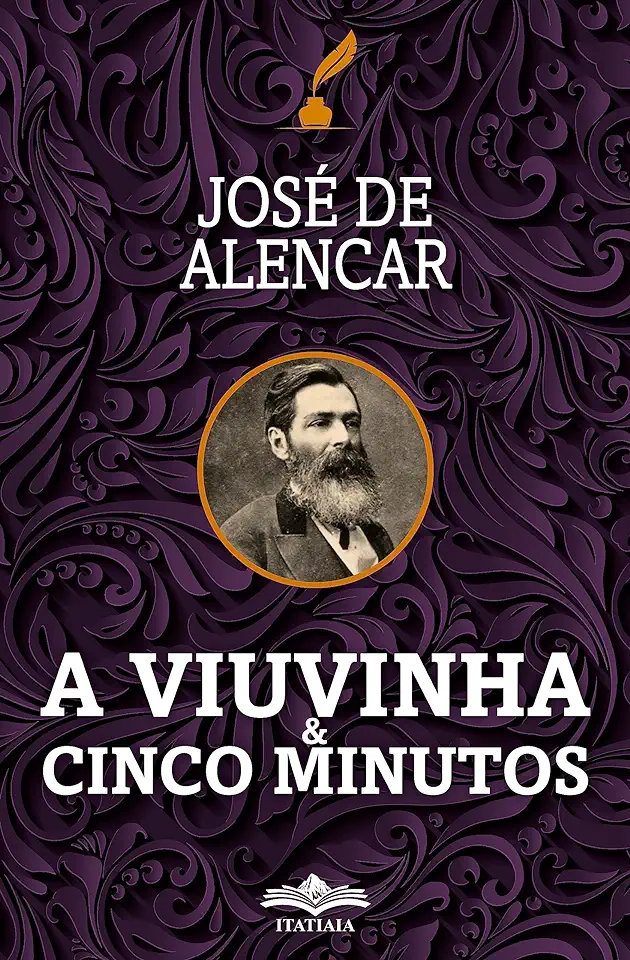 Capa do Livro Cinco Minutos a Viuvinha - José de Alencar