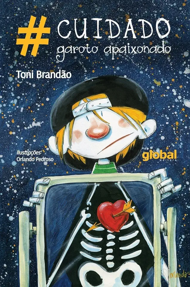 Capa do Livro Cuidado Garoto Apaixonado - Toni Brandão