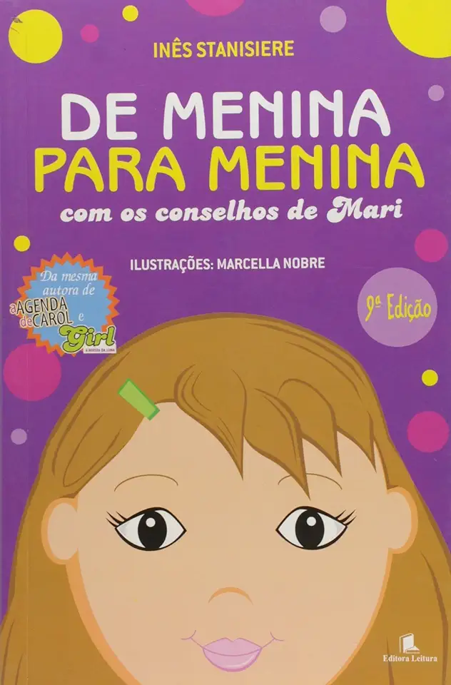 Capa do Livro De Menina para Menina - Inês Stanisiere