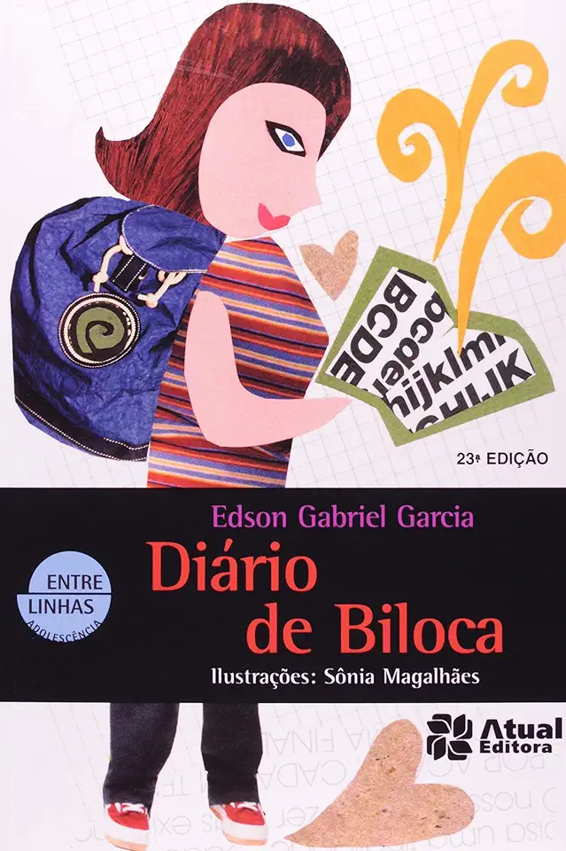 Capa do Livro Diário de Biloca - Edson Gabriel Garcia