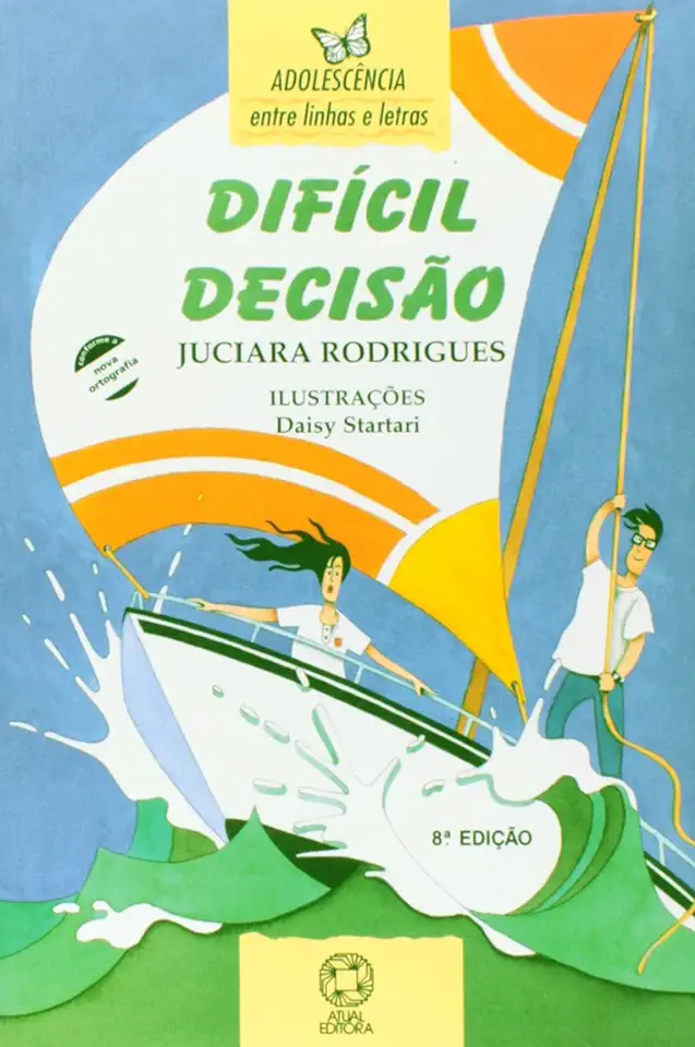 Capa do Livro Difícil Decisão - Juciara Rodrigues