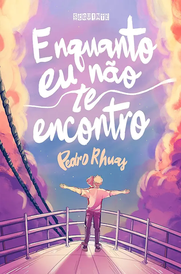 Capa do Livro Enquanto Eu Não Te Encontro – Pedro Rhuas