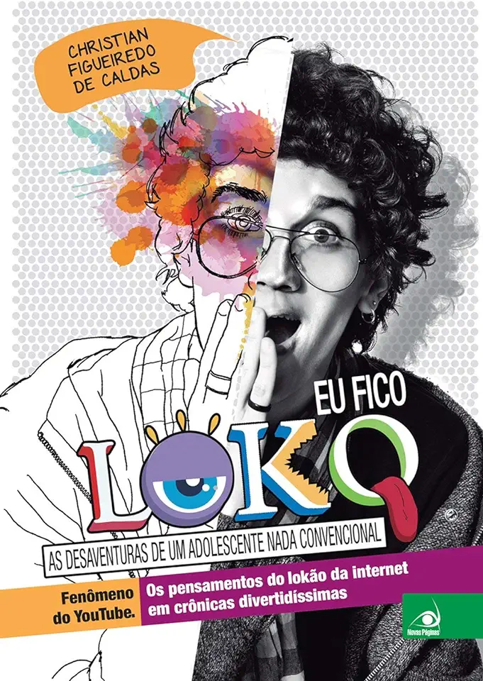 Capa do Livro Eu Fico Loko - Christian Figueiredo de Caldas