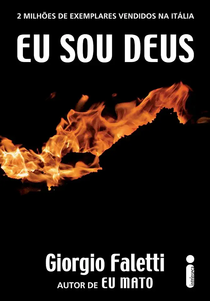 Capa do Livro Eu Sou Deus – Giorgio Faletti