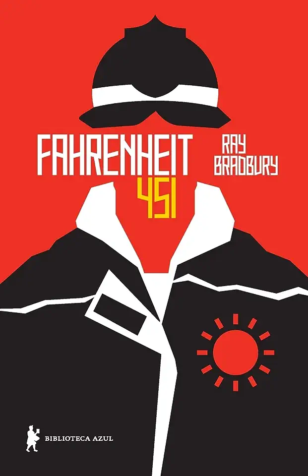 Capa do Livro Fahrenheit 451 – Ray Bradbury