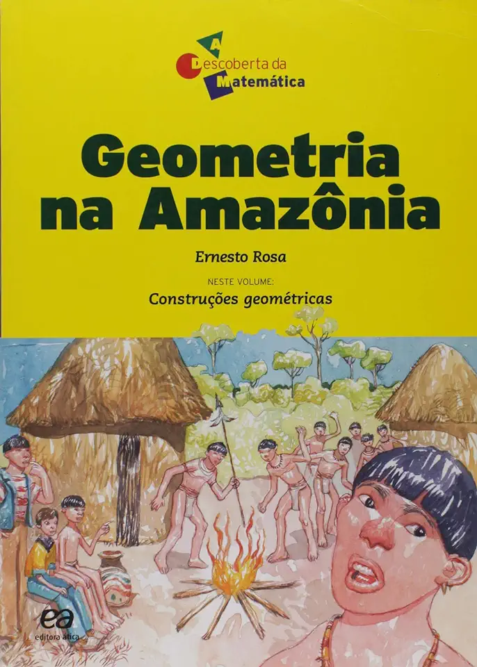 Capa do Livro Geometria na Amazônia - Ernesto Rosa Neto