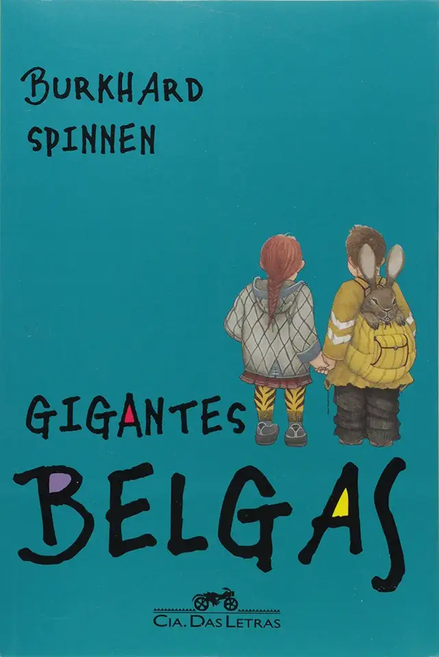 Capa do Livro Gigantes Belgas - Burkhard Spinnen