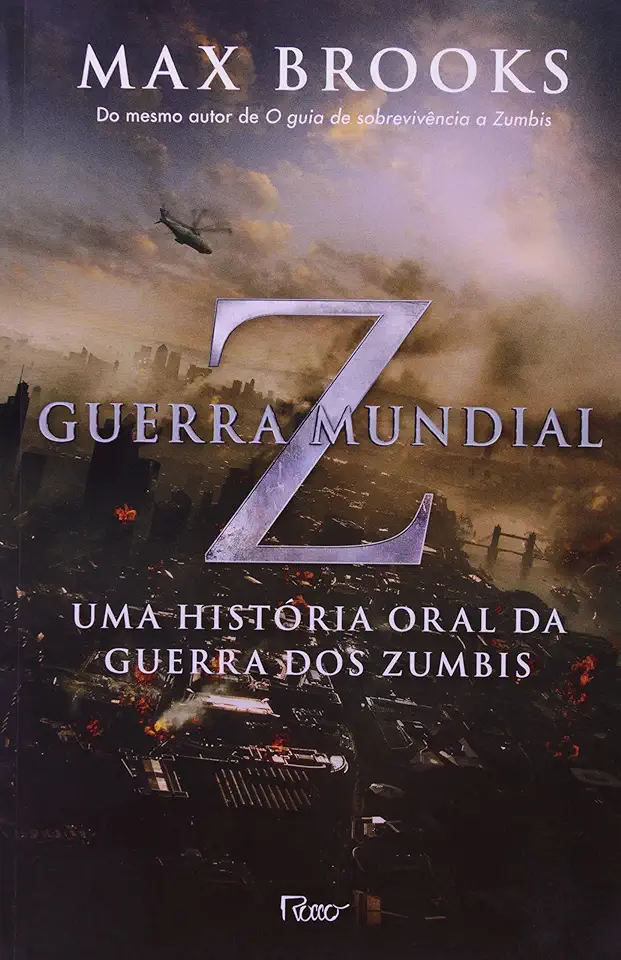 Capa do Livro Guerra Mundial Z – Max Brooks