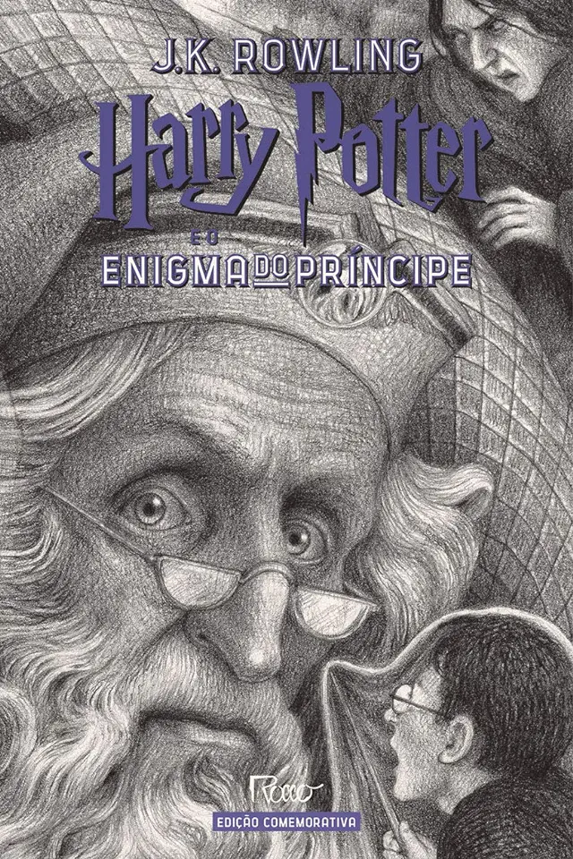 Capa do Livro Harry Potter e o Enigma do Príncipe - J. K. Rowling