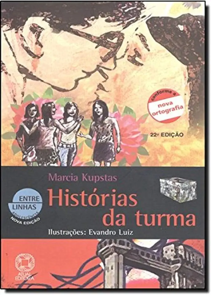 Capa do Livro Histórias da Turma - Marcia Kupstas