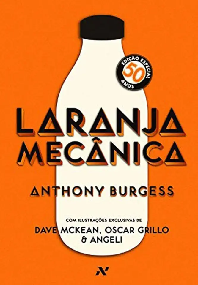 Capa do Livro Laranja Mecânica – Anthony Burgess