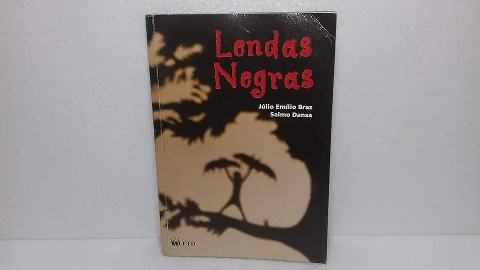 Capa do Livro Lendas Negras - Júlio Emílio Braz / Salmo Dansa