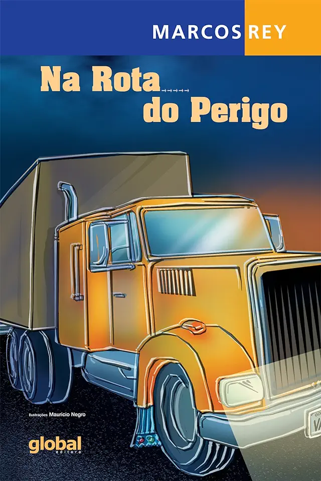 Capa do Livro Na Rota do Perigo - Marcos Rey