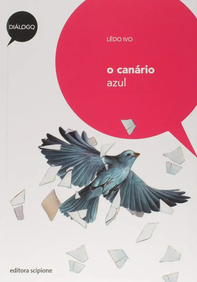 Capa do Livro O Canário Azul - Lêdo Ivo