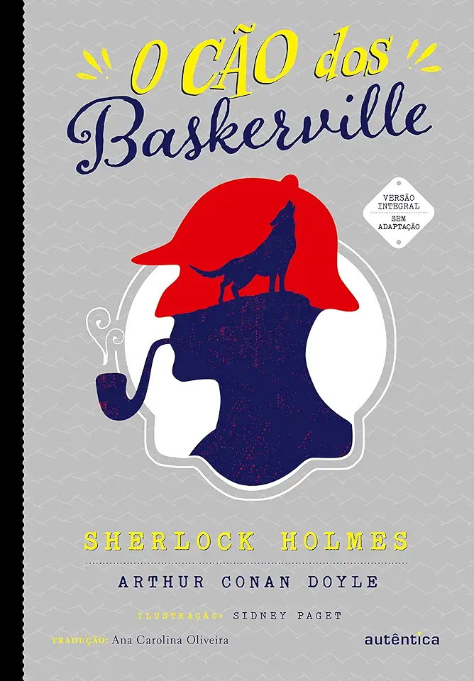 Capa do Livro O Cão dos Baskervilles - Arthur Conan Doyle