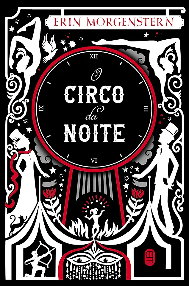 Capa do Livro O Circo da Noite – Erin Morgenstern