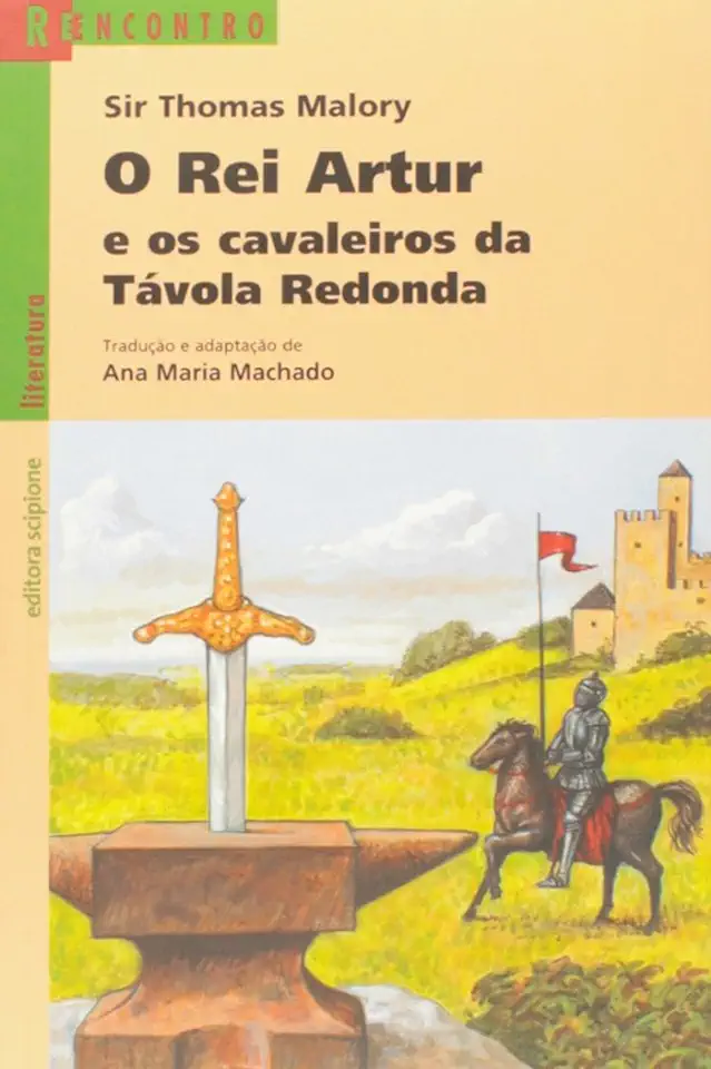 Capa do Livro O Rei Artur e os Cavaleiros da Távola Redonda - Thomas Malory