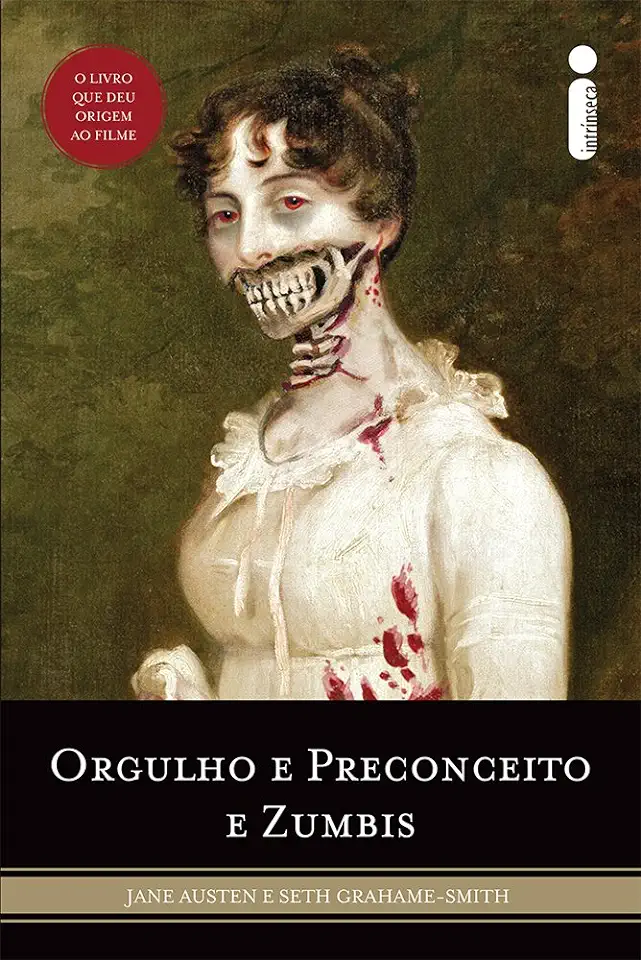 Capa do Livro Orgulho e Preconceito e Zumbis – Seth Grahame-Smith