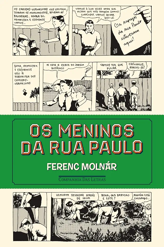 Capa do Livro Os Meninos da Rua Paulo - Ferenc Molnár