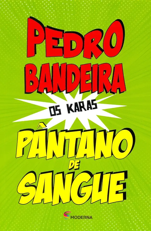 Capa do Livro Pântano de Sangue - Pedro Bandeira