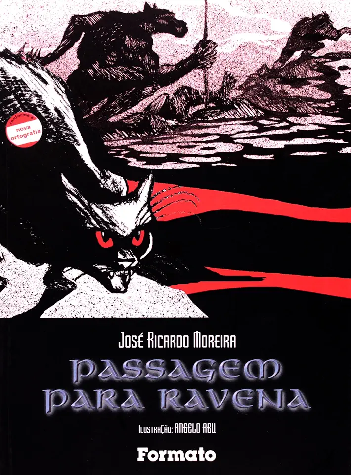 Capa do Livro Passagem para Ravena - José Ricardo Moreira