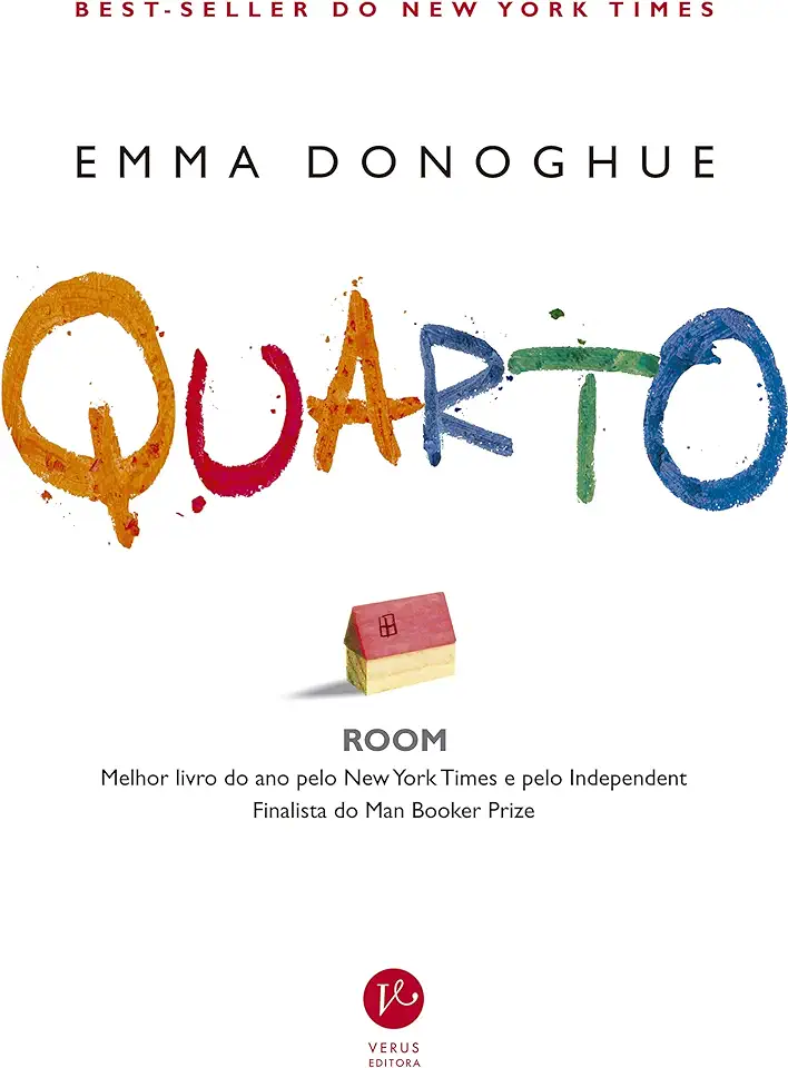 Capa do Livro Quarto – Emma Donoghue