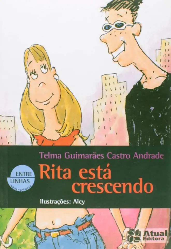 Capa do Livro Rita Está Crescendo - Telma Guimarães Castro Andrade