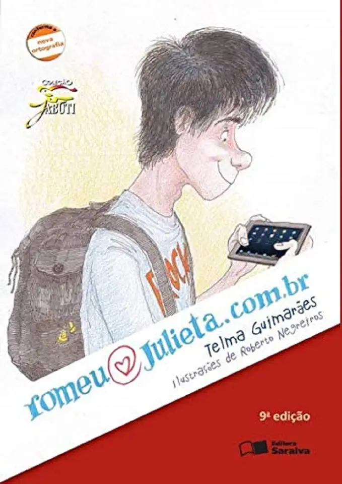 Capa do Livro Romeu@julieta. Com. Br - Telma Guimarães