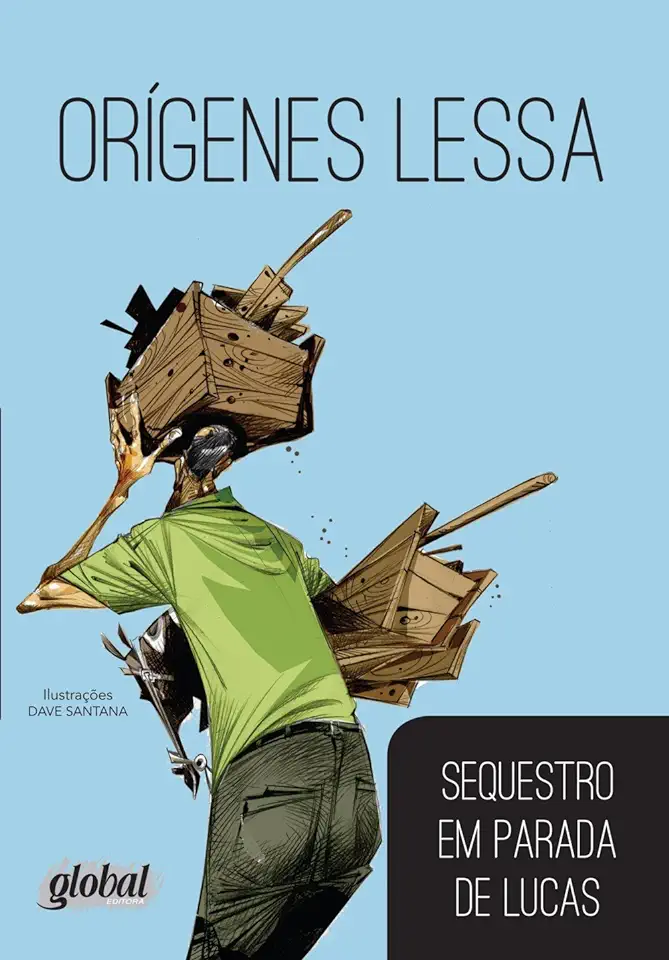 Capa do Livro Sequestro Em Parada de Lucas - Orígenes Lessa