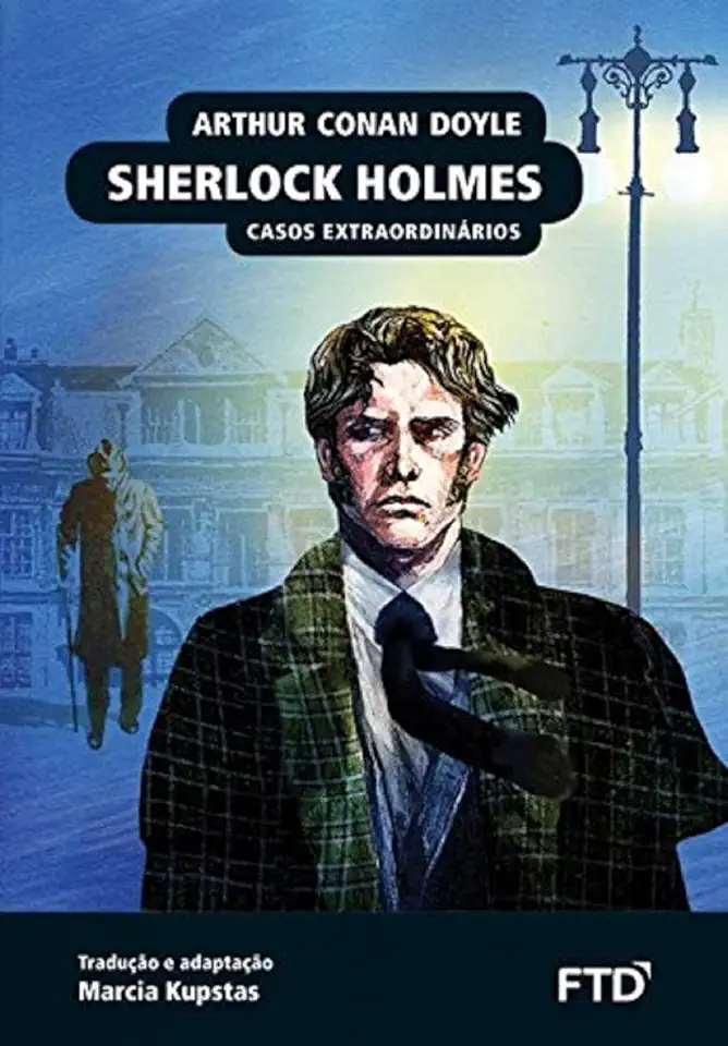 Capa do Livro Sherlock Holmes Casos Extraordinarios - Arthur Conan Doyle