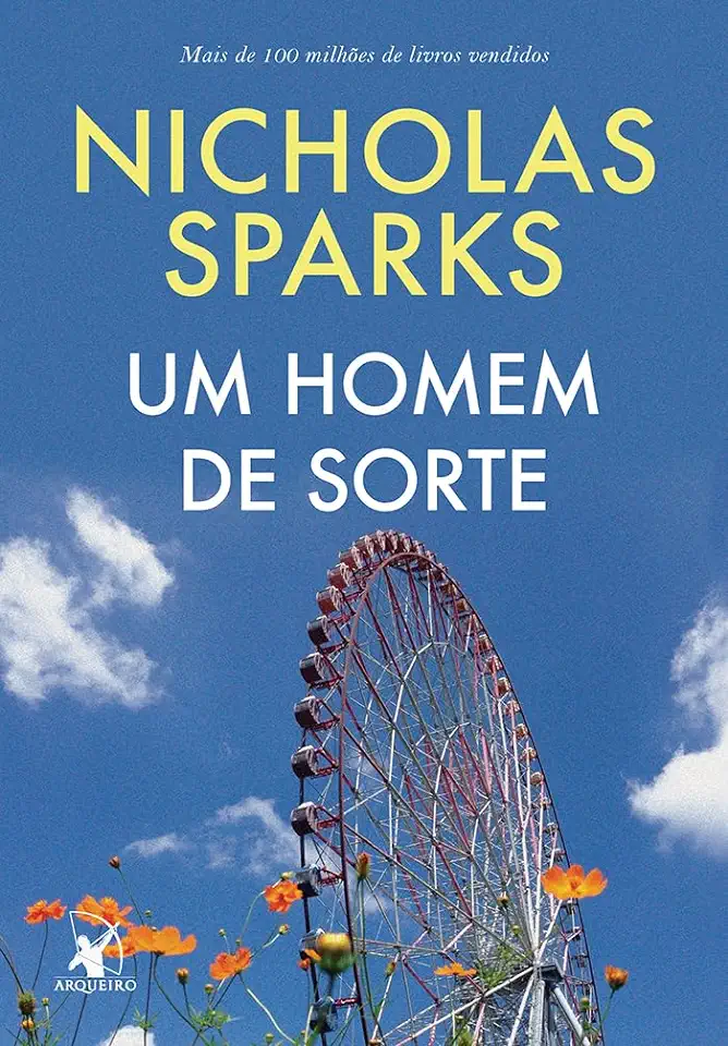 Capa do Livro Um Homem de Sorte – Nicholas Sparks