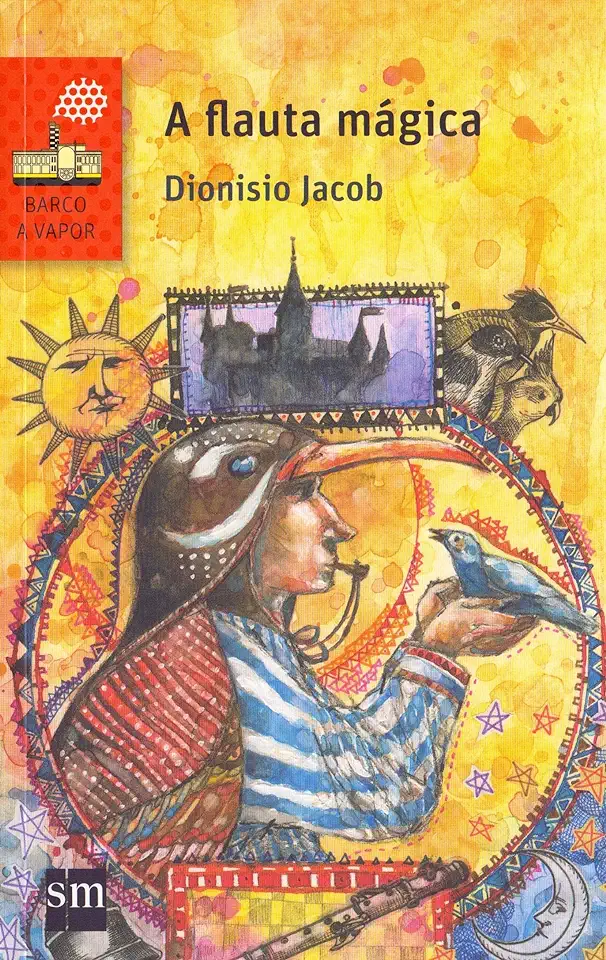 Capa do Livro A Flauta Mágica - Dionisio Jacob