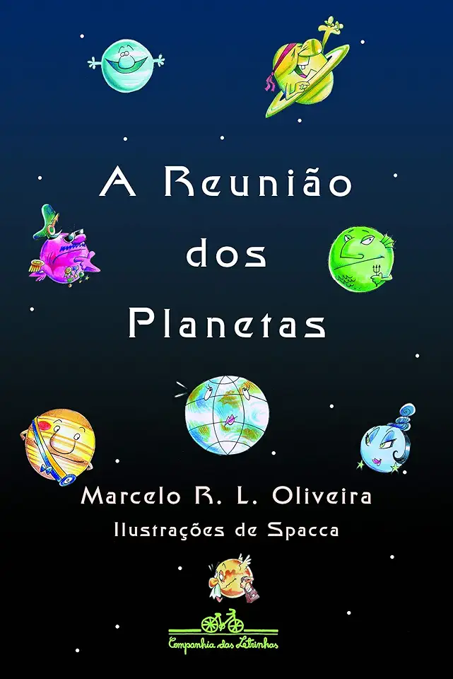 Capa do Livro A Reunião dos Planetas - Marcelo R. L. Oliveira