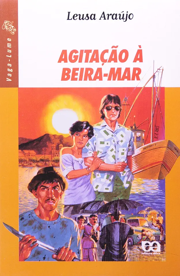 Capa do Livro Agitação à Beira-mar - Leusa Araujo