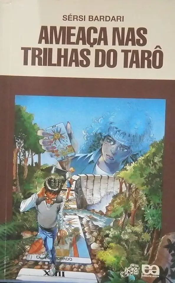 Capa do Livro Ameaça Nas Trilhas do Tarô - Sérsi Bardari