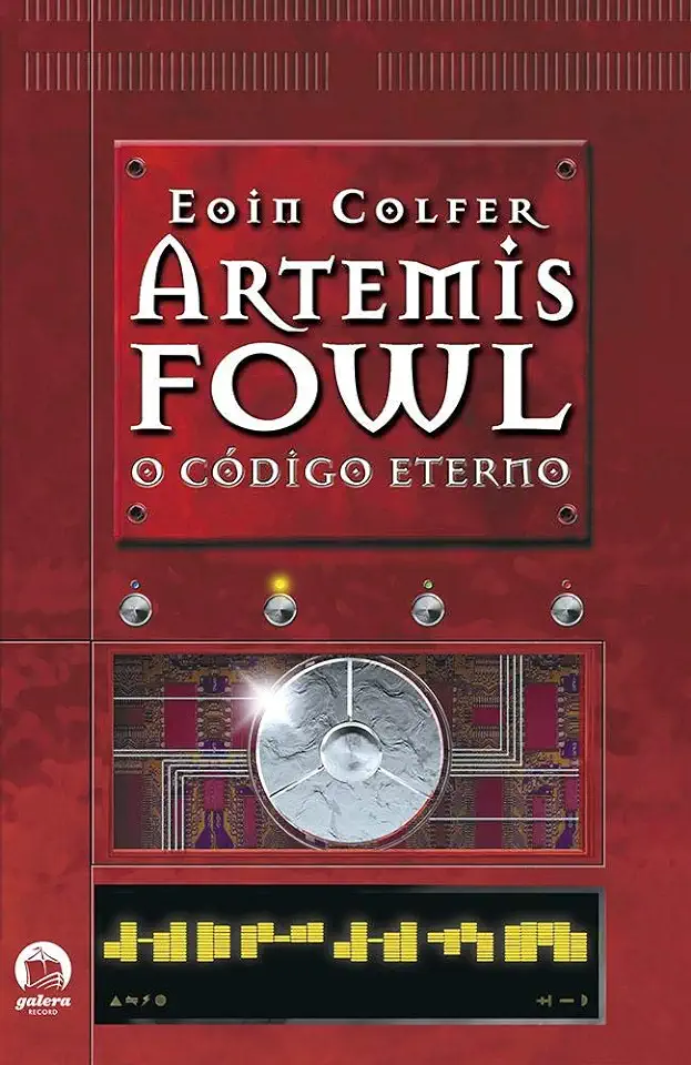 Capa do Livro Artemis Fowl - o Código Eterno - Eoin Colfer