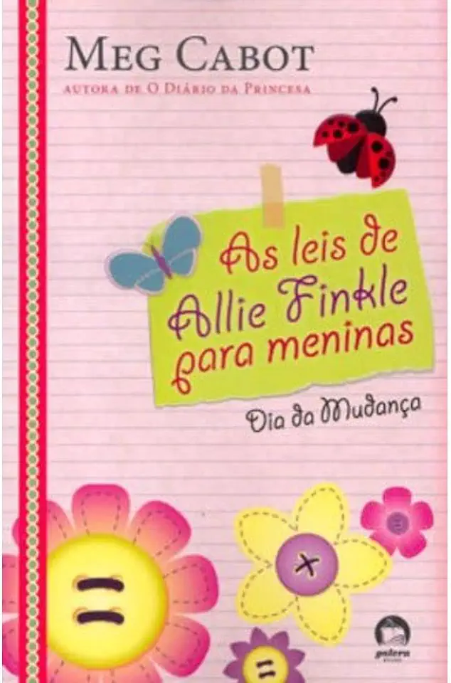 Capa do Livro As Leis de Allie Finkle para Meninas - Dia da Mudança - Meg Cabot