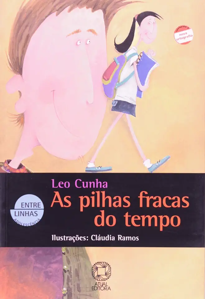 Capa do Livro As Pilhas Fracas do Tempo - Leo Cunha