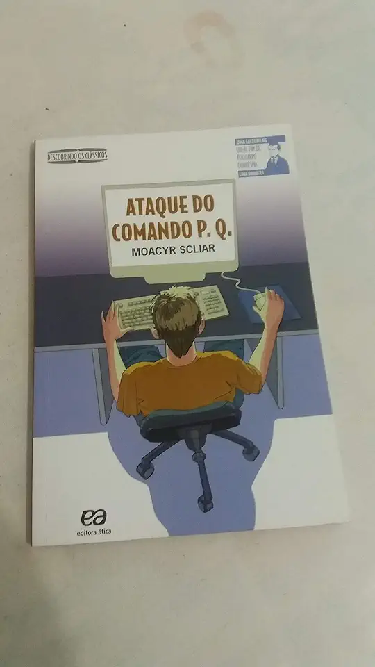 Capa do Livro Ataque do Comando P. Q. - Moacyr Scliar