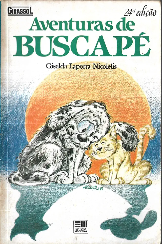 Capa do Livro Aventuras de Buscapé - Giselda Laporta Nicolelis