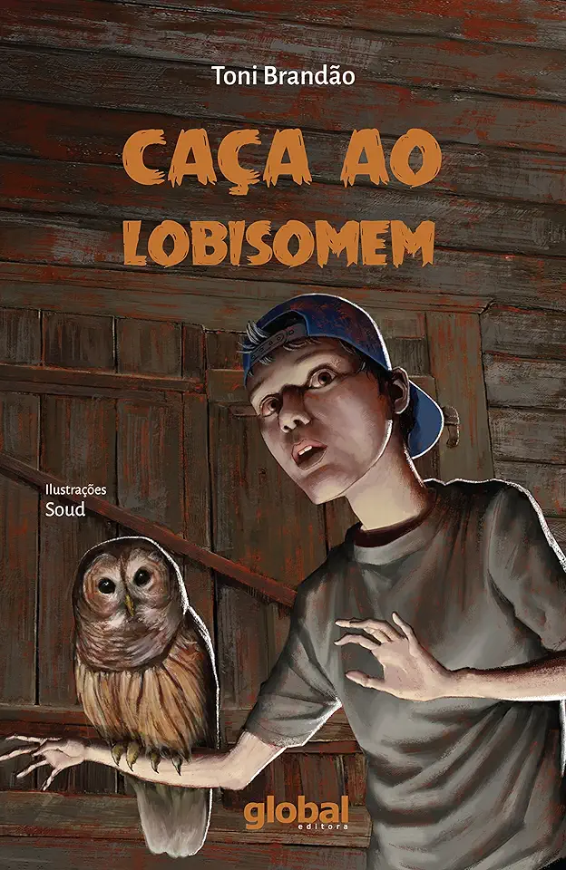 Capa do Livro Caça ao Lobisomem - Toni Brandão