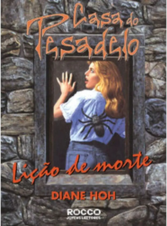 Capa do Livro Casa do Pesadelo - Lição de Morte - Diane Hoh