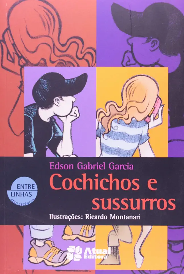 Capa do Livro Cochichos e Sussurros - Edson Gabriel Garcia